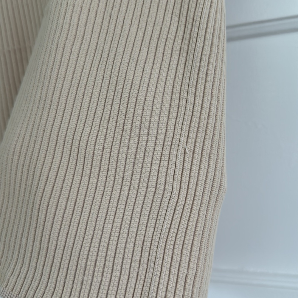 Tory Burch Plaited Rib Short Sleeve Top Medium - Picture 12 of 12